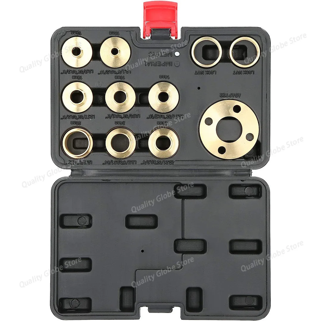 

11PCS Router Brass Bushing Set - Woodworking and Repair Tools High Quality & Durable