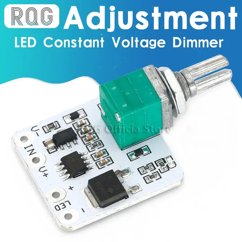 LED Constant Voltage Dimmer Module Light Strip With Switch Board Brightness Adjustment Advertising Word Light Box No Flicker 12V