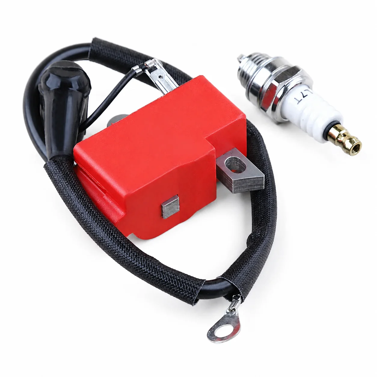Комплект катушек зажигания и свечей для бензопилы Dolmar PS-460 PS-500 PS-510 PS-5100S PS-4600S PS-5000 PS-5105, набор для обслуживания 181143204