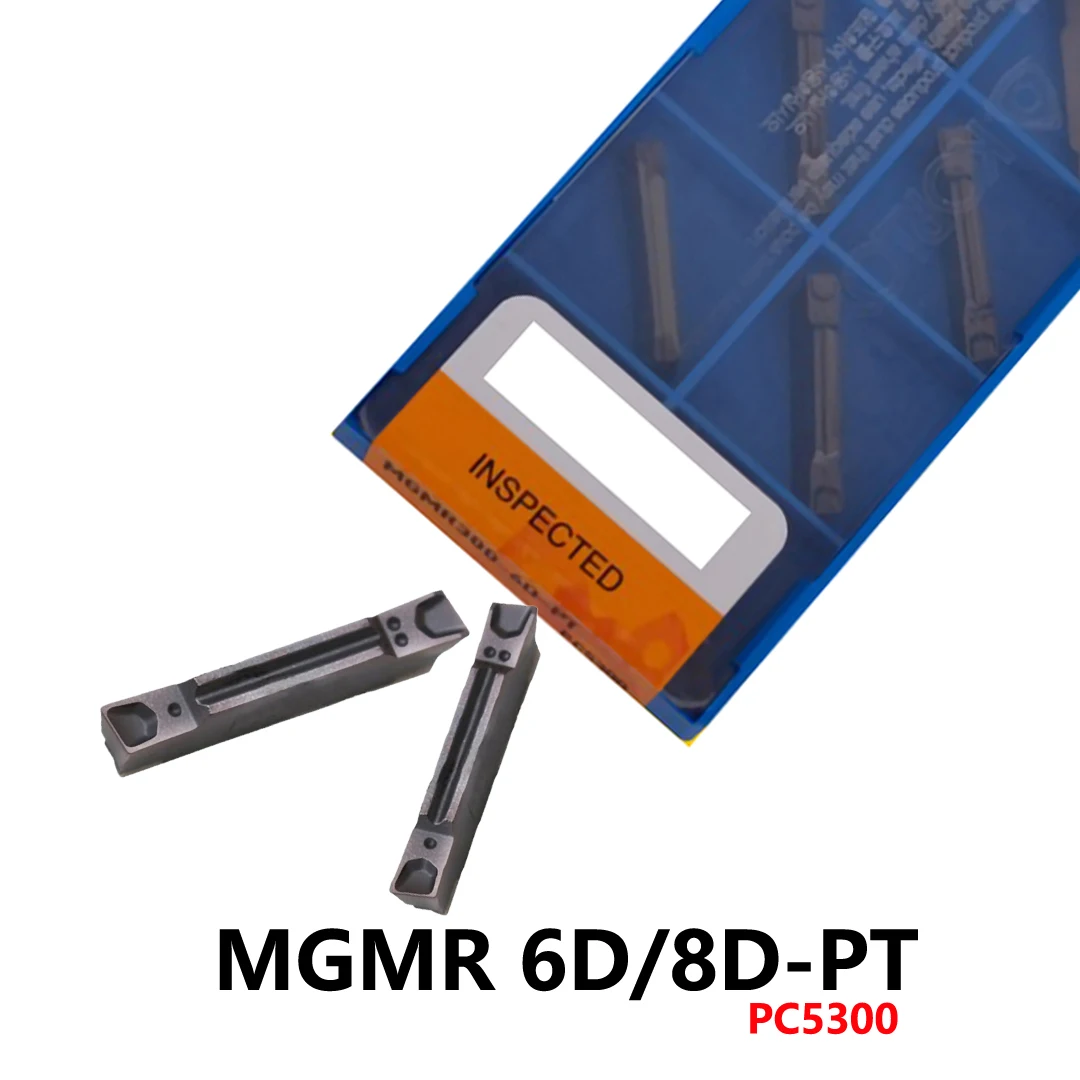 

Оригинальные твердосплавные пластины MGMR 200 300 MGMR200-6D-PT MGMR300-8D-PT MGMR200 MGMR300 6D-8D-PT PC5300 для держателя инструментов для обработки канавок с ЧПУ