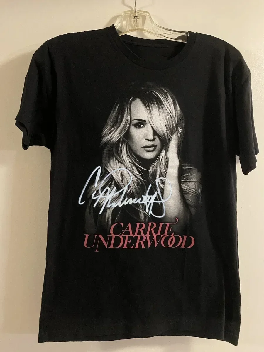 Hot Trend Carrie Underwood Black Cotton T-Shirt Gift For Fan PP310