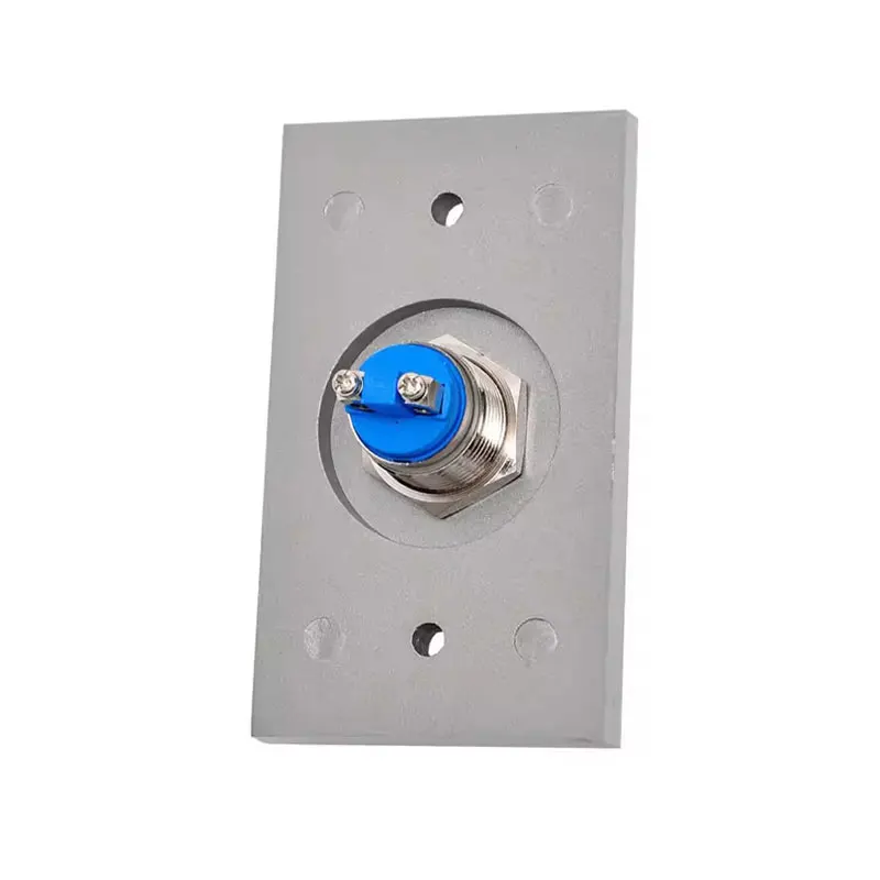 10pcs Metal Exit Button  Aluminium Alloy Material  Door Release For Access Control System Dim: 86Lx50Wx20H(Mm)