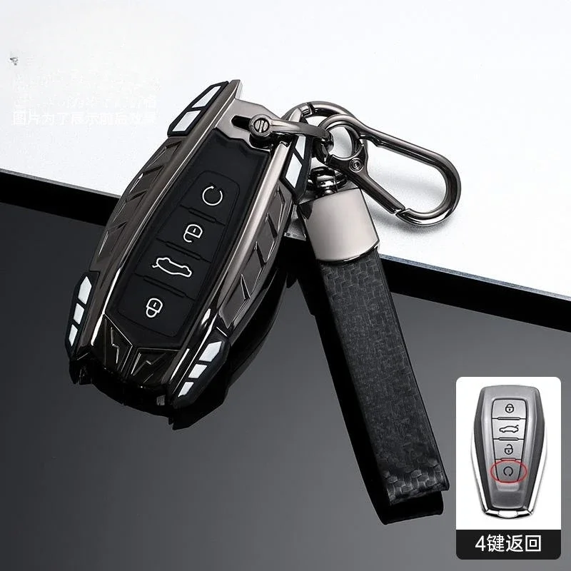 

New Car Key Cover Case for Geely Coolray X6 geometry c Emgrand Global kulrey Hawk GX7 okavango smart Remote Car Accessories