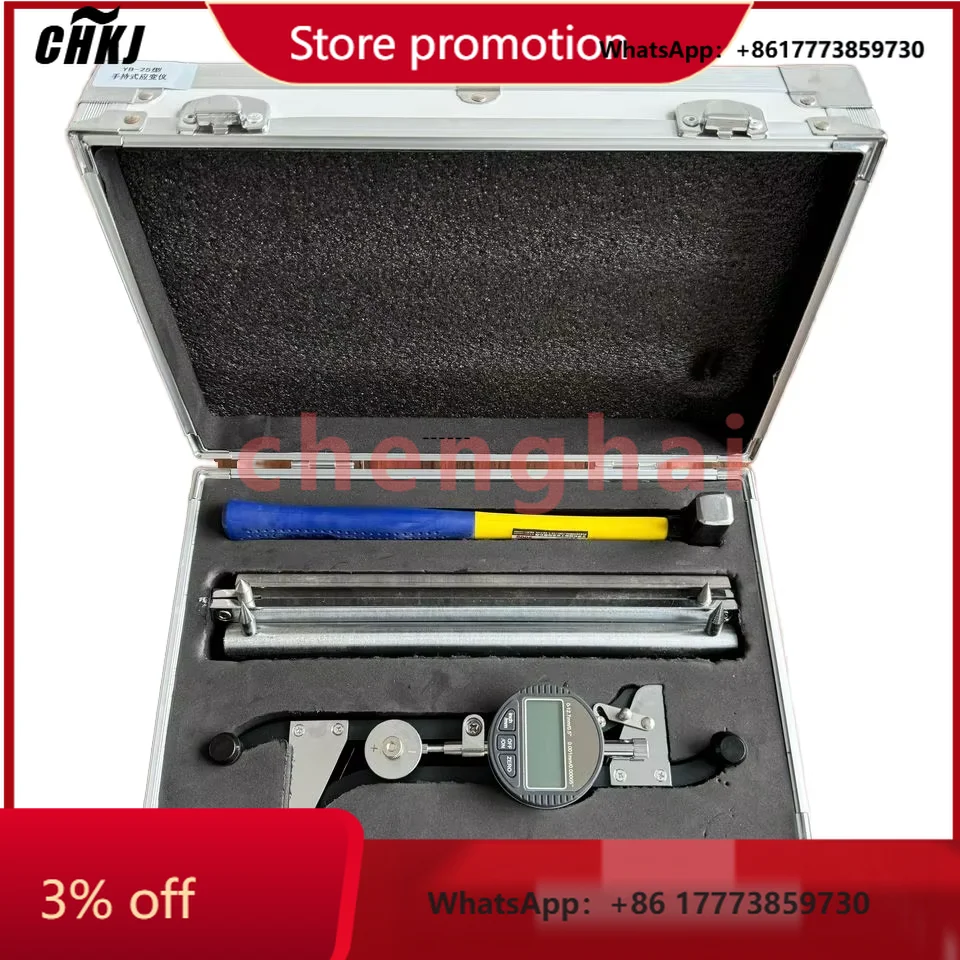 

CHKJ-2025NEWConcrete Hand-held Strain Gauge Kits Measuring Building Structure