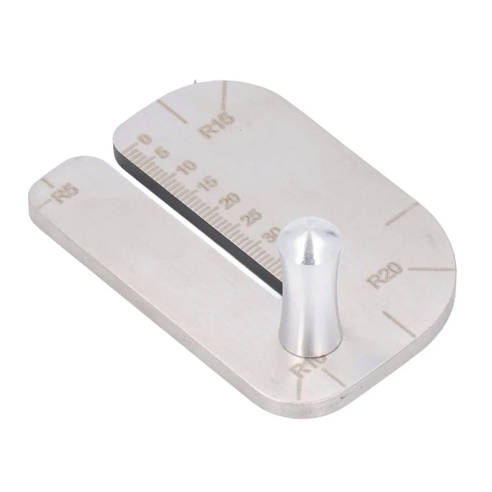 Stainless Steel Leather Stitching Aid Auxiliary Chopper Pull Up Pricking Iron Aid Leather Crafting Tool For DIY Handicrafts