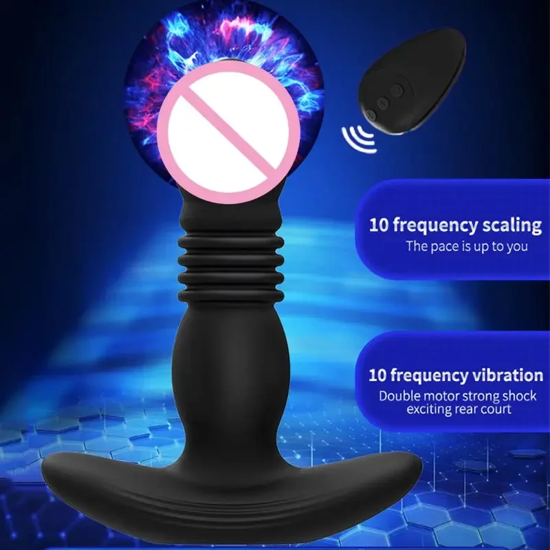 Wireless Remote Adult Women Wagina Ass Tool For Relaxation Butt Vagina And Anus God Anal Vibrator Men Adultosex Toy Anal