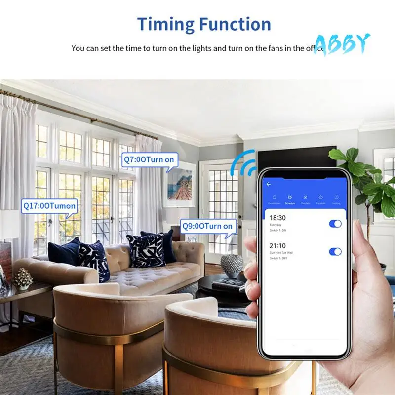 ABBY-4X Tuya USB Smart Switch WIFI Controller Universal Breaker Timer Smart Leben Für USB Geräte Für Alexa Google Hause