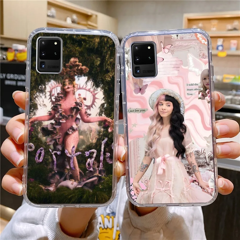 Singer Melanie Martinez Phone Case For Samsung Galaxy A52 A12 A51 S21 Edge S22ULTRA S23 S20LITE Plus Ultra Transparent Cover