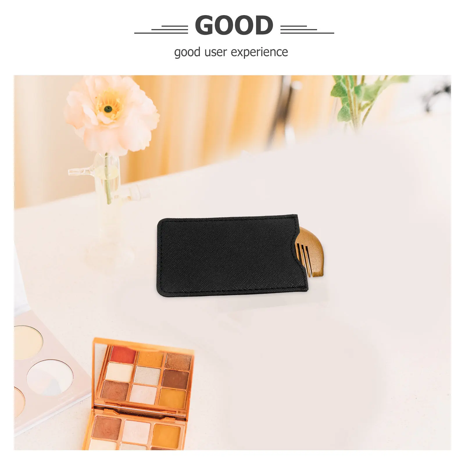 5pcs Comb Holder Bags – PU Protective Sleeves for Combs, Glasses & Small Gadgets, Lightweight & Scratch-Resistant