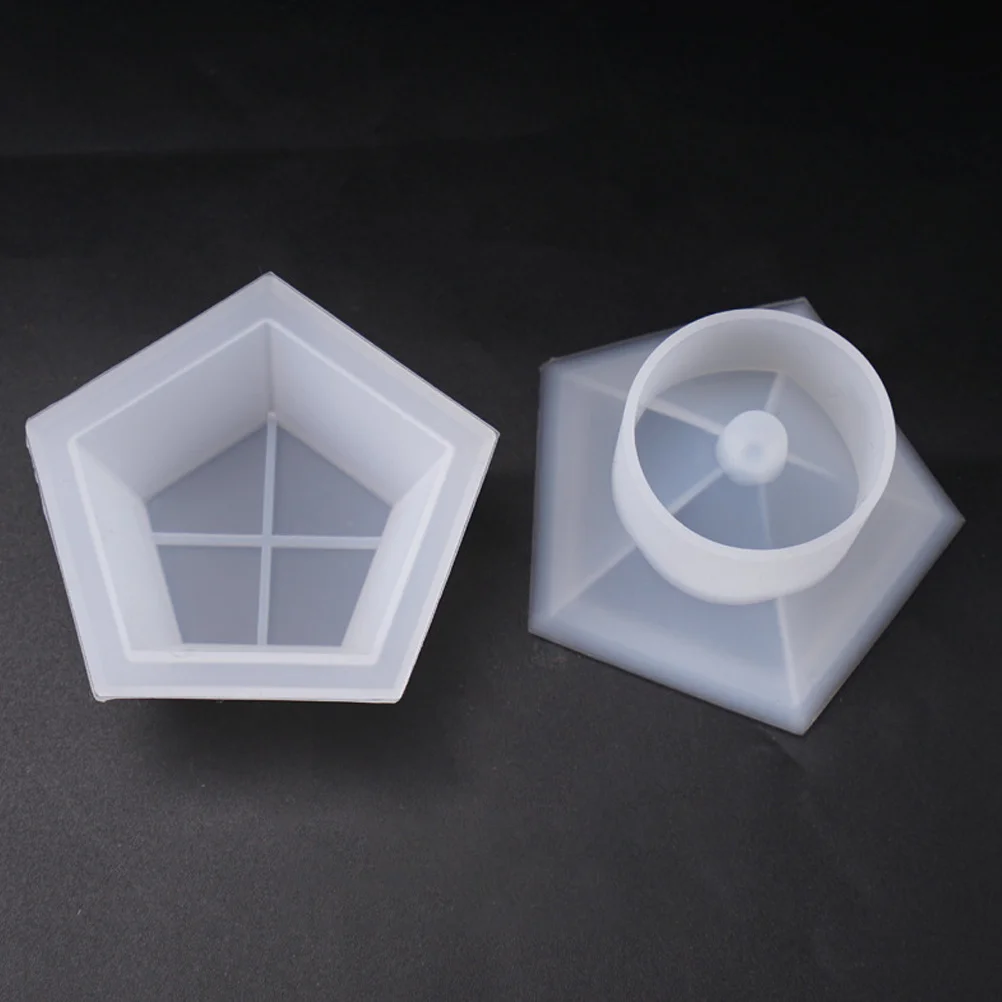 قالب صندوق تخزين المجوهرات من السيليكون على شكل ثلاثي الأبعاد لمشاريع الحرف اليدوية سهلة الإصدار وقوالب متعددة الوظائف مضادة للتشوه