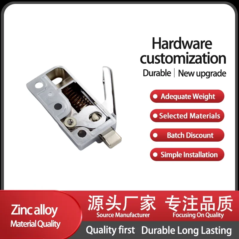 

Zinc Alloy Spring Lock For Doors Windows Cabinets Door Locks Anti-Theft Door Buckles Industrial Appliances