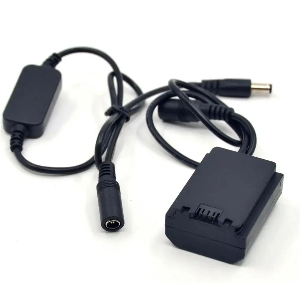 Batería Ficticia NPFZ100 NP-FZ100 con Cable DC Reductor de Voltaje 12V-24V para Cámaras Sony Alpha A9, A7RM3, A7RIII, A7 III, A7M3, ILCE-9, A7M4 (A7IV)