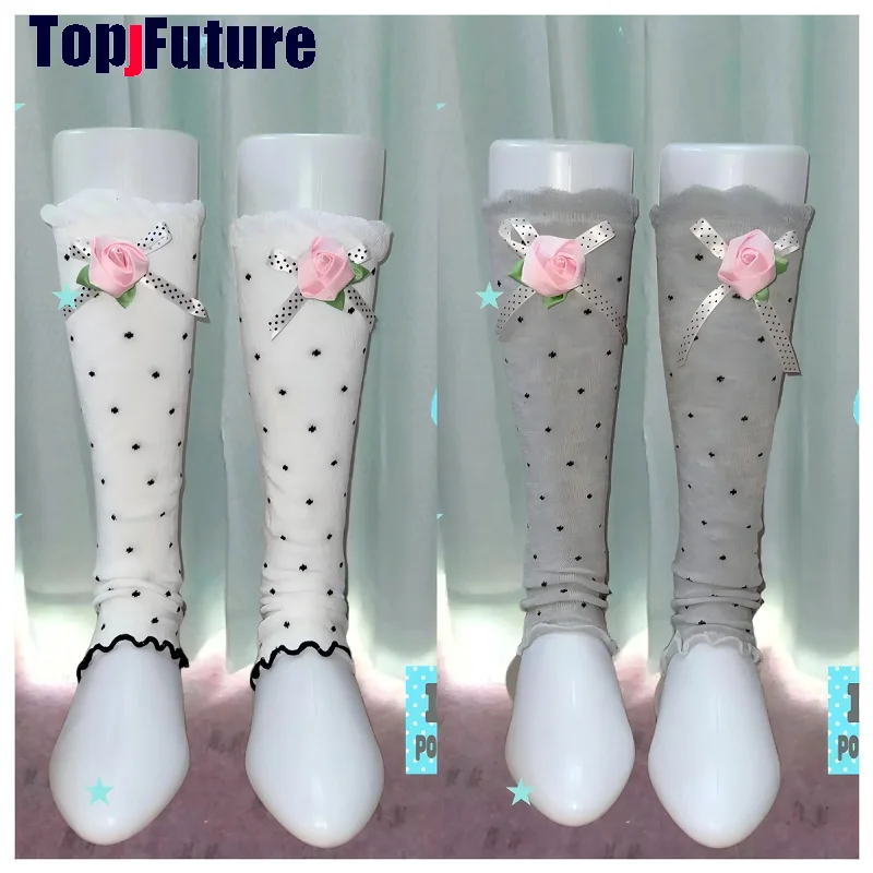 Women'S Fashion Socks - Dames Harajuku Y2K Originele Handgemaakte Retro