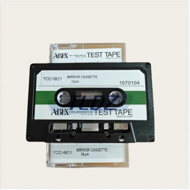 ABEX TCC-901 Mirror CASSETTE 18um TEST TAPE