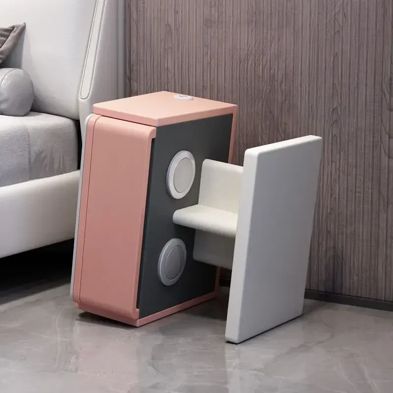 Mesas de café Mesa de TV Mesas de café para sala de estar Servicio rosa moderno Salón de madera plegable de plástico barato Diseño de lujo Simple Usm