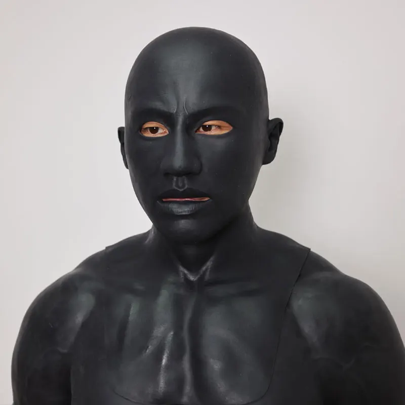 SMITIZEN Silicone Muscle Suit Whole Body Cosplay Costumes Puppy Play Mask Realistic Fake Chest BDSM Bondage Fetish Slave Erotic