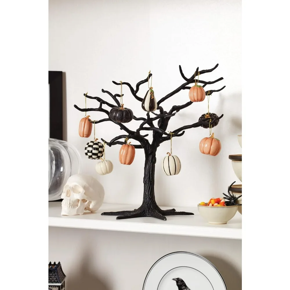 

889140 Mini Pumpkin 10-Piece Ornament Set Product Dimensions 6.8"D x 5.8"W x 3.5"H Color Multi Color