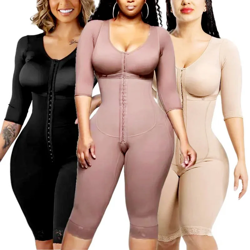 

AfruliA Bodysuit Shapewear Full Body Shaper Fajas Colombian Girdle Slimming Sheath Corset BBL Shorts Post Surgery Underwear Belt