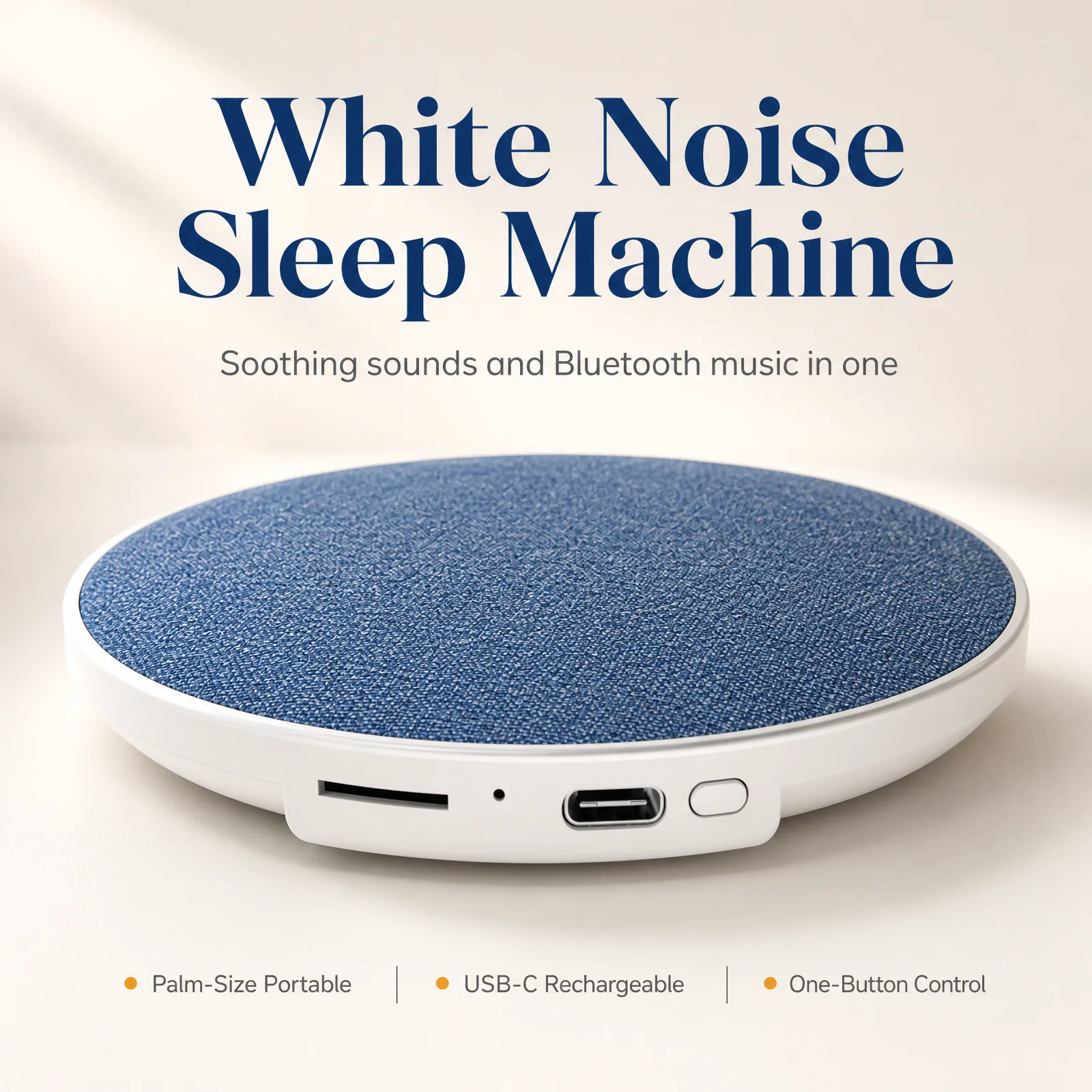 White Noise Machine Sleep - جهاز الضوضاء البيضاء للنوم، مكبر صوت