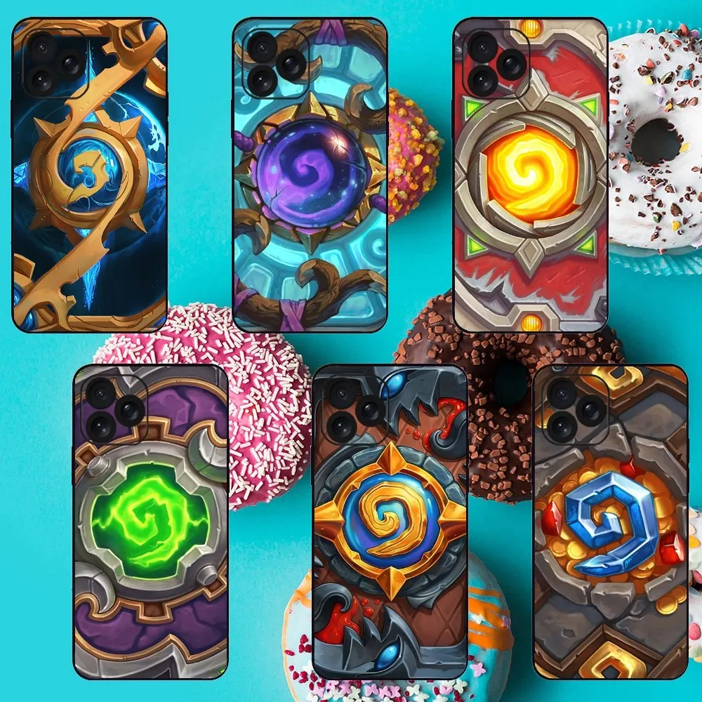 Game H-Hearthstone Phone Case For iPhone 8 11 12 13 14 15 Mini X XR XS PRO MAX Plus Shell