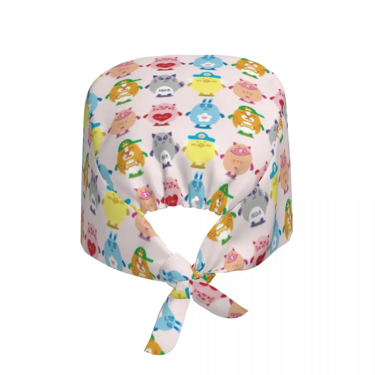 Cartoon Kpop Astros MJ Jinjin Cha Eun Woo Yoon San Ha Rocky Medical Staff Scrubs Hat Doctor Nursing Surgical Cap Scrub Caps
