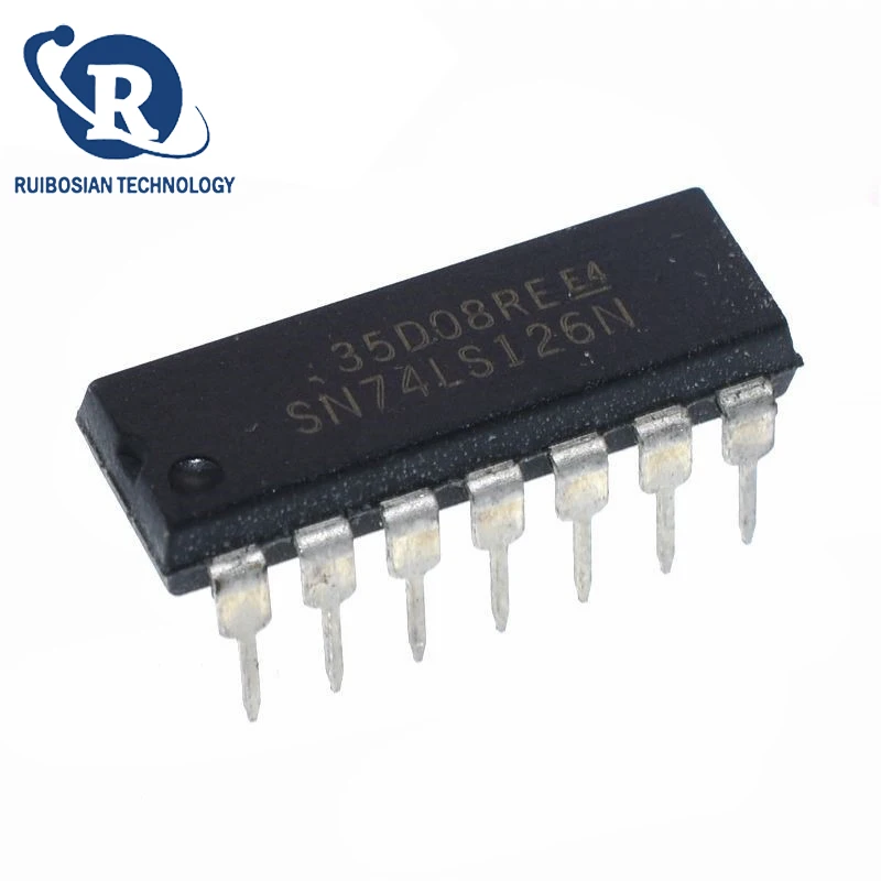 10PCS SN74LS126N 74LS126 SN74LS126AN HD74LS126P DIP-14 Buffer Chip