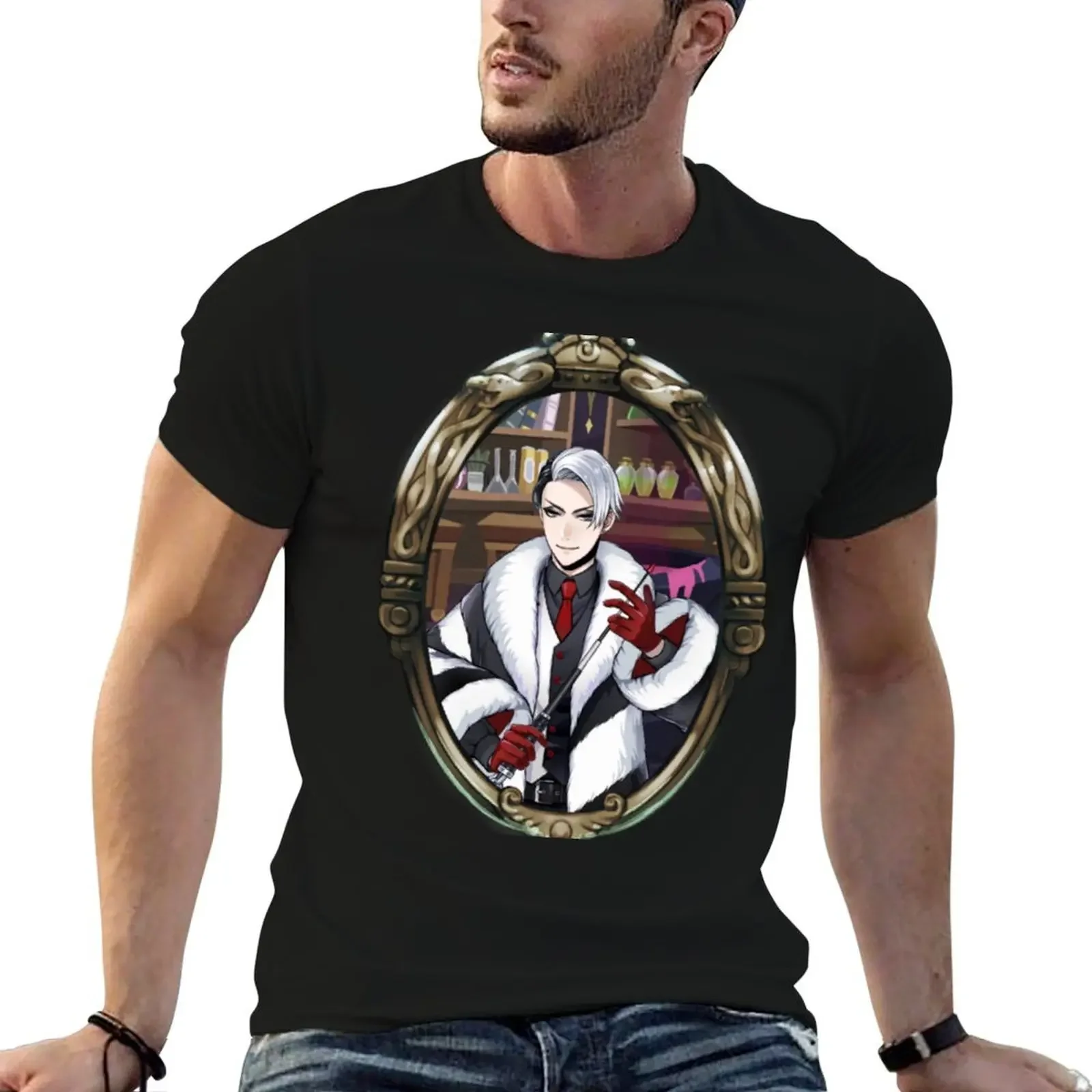 

Divus Crewel (Twisted Wonderland) T-Shirt plus size tops designer shirts men workout shirt