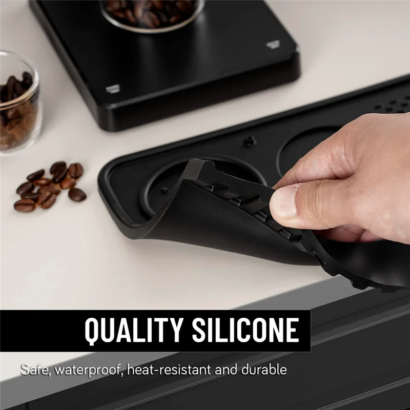 

AAAN-для кофемашины для эспрессо, аксессуары, для коврика для утрамбовки эспрессо и коврика для портафильтра — водонепроницаемый термостойкий материал