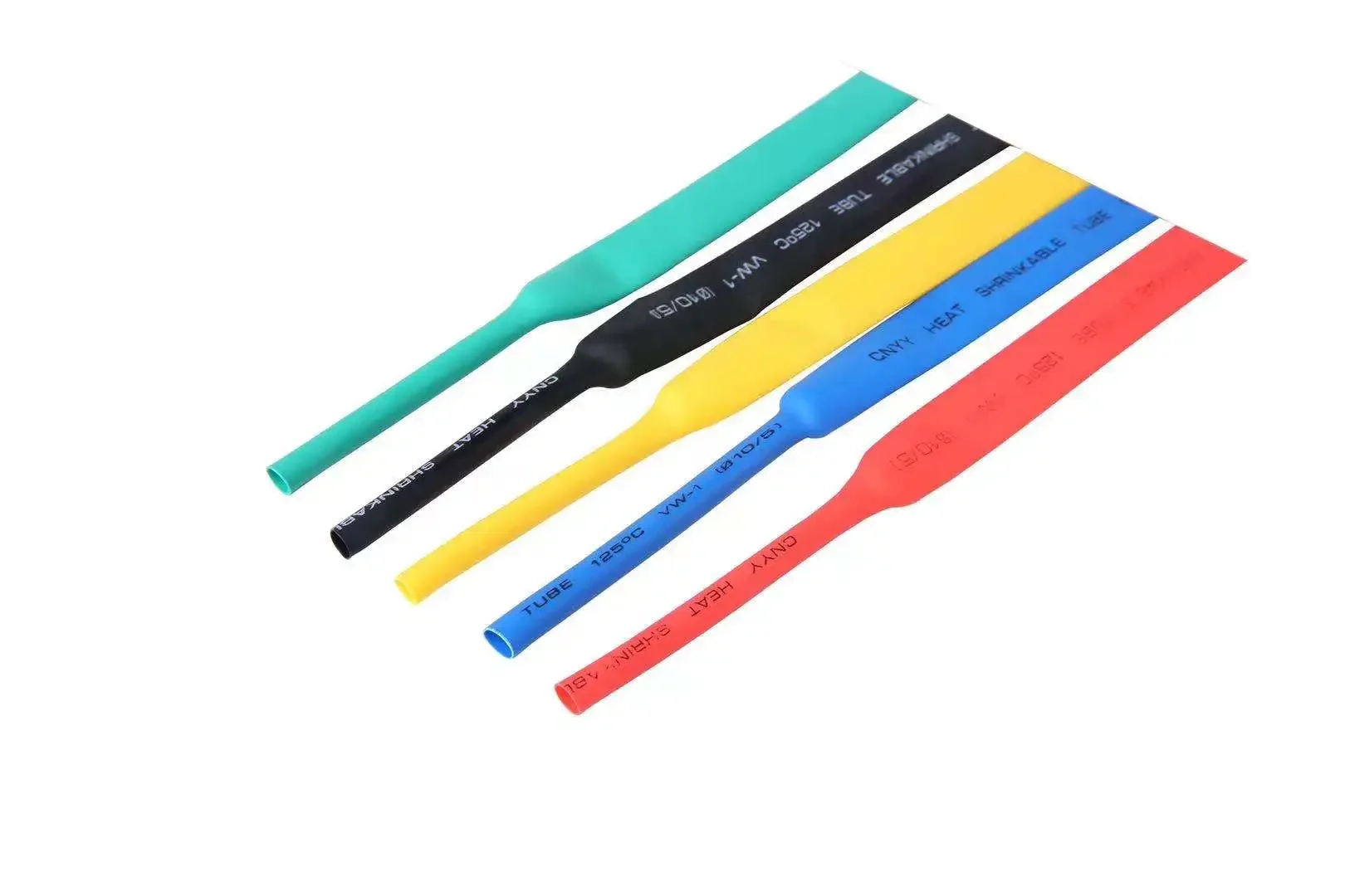 2: 1 color 1mm 2mm 3mm 5mm 6mm 8mm diameter shrink tube hot shrink tube winding line for DIY connector data line maintenance 1M