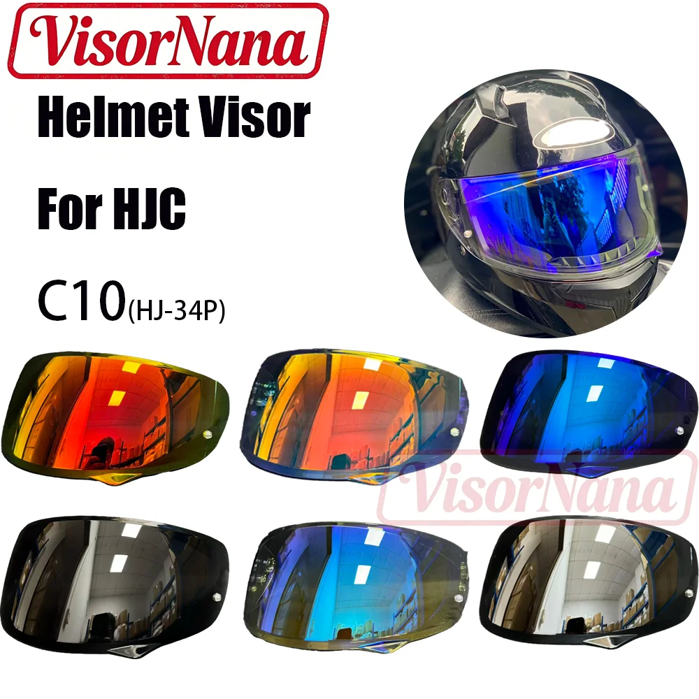 Visière pour casque HJC HJ-34P, compatible avec C10