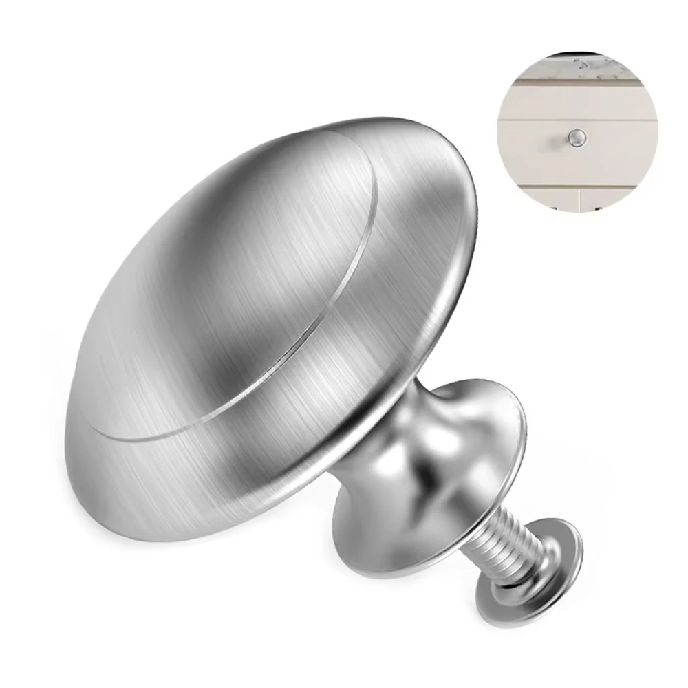 

25/1PCS Drawer Knobs Cabinet Handles Cupboard Kitchen Stainless Steel DIY Drawer Knob Kitchen Cupboard Handle Furniture Hardware