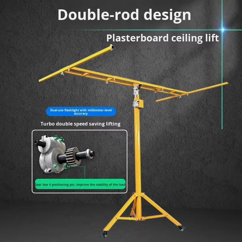 Gypsum Board Ceiling Lifter Fixed Bracket Drywall Wall Cabinet Installation Assistant Portable Construction Auxiliary Hand Tool view 5