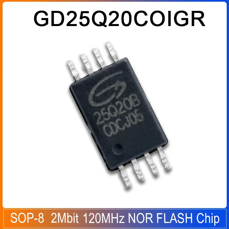 10-200pcs GD25Q20BOIGR TSSOP-8 25Q20B GD25Q 20BOIGR GD25Q20 BOIGR 2Mbit Serial Flash Chip