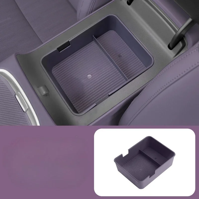 Car Center Console Armrest Storage Box Organizer Tray for Leapmotor B10 2025-2026 Non-Slip Anti-Dust Interior Stowing Tidying