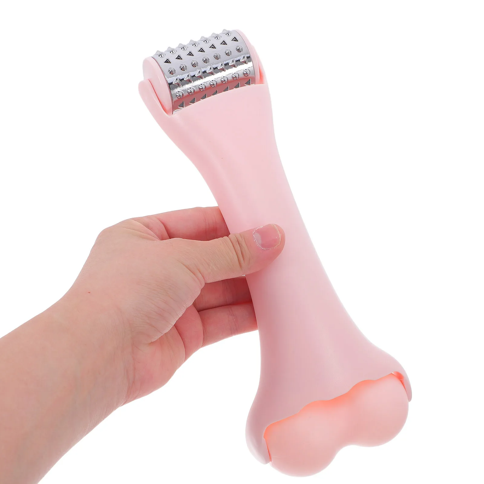 

Portable Pink Facial Massager Tool Ice Cooling Face Roller Stick Relieve Facial Fatigue Shape V Face Improve Skincare Absorption