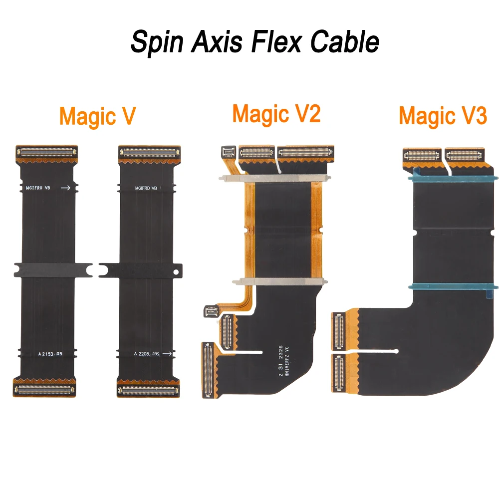 Spin Axis Flex Cable For Honor Magic V 2022, For Honor Magic V2 2023, For Honor Magic V3 2024 Phone Hinge Flex Cable Replacement