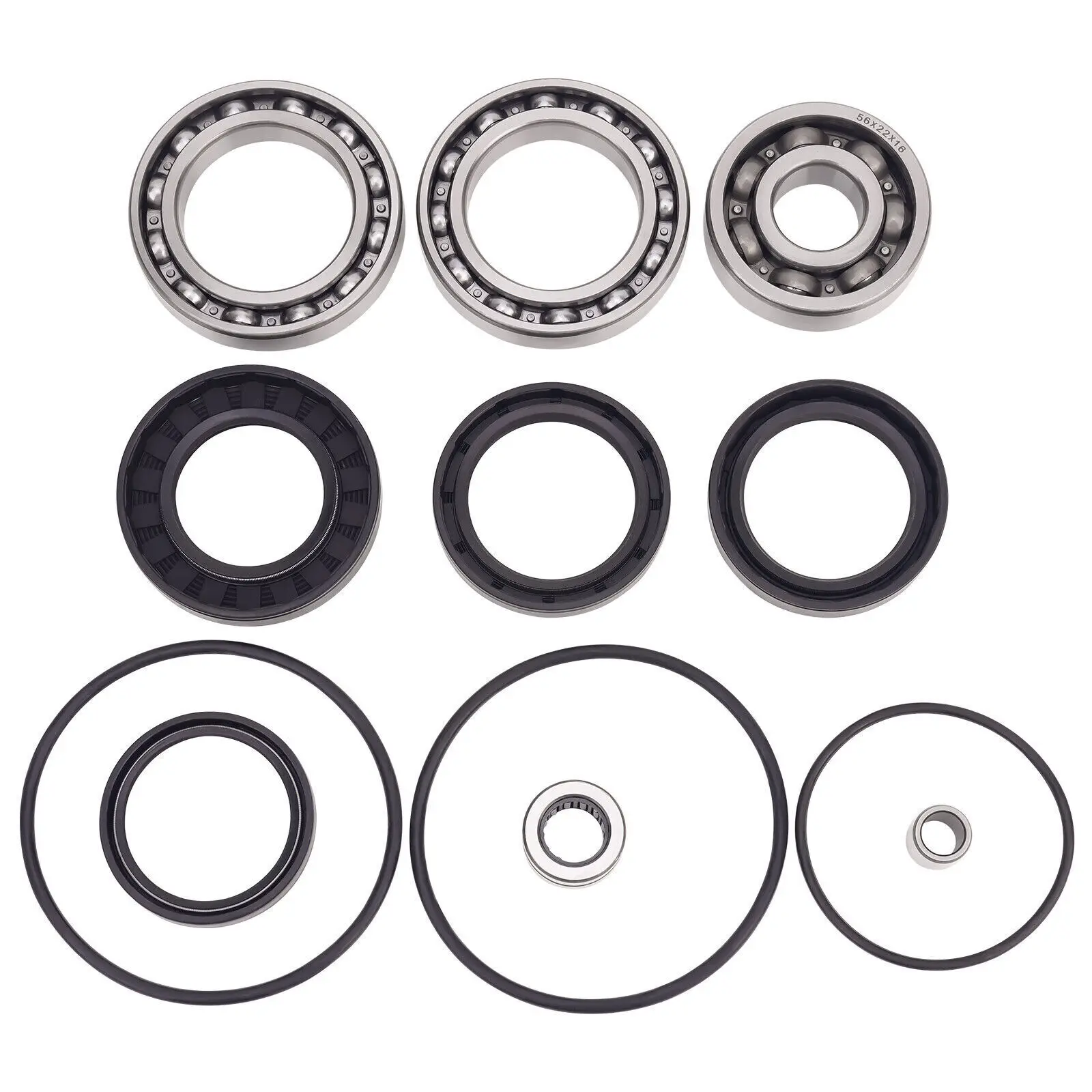 Rear Differential Bearings Seals Set fit Honda TRX300 TRX300FW FourTrax 2x4 4x4