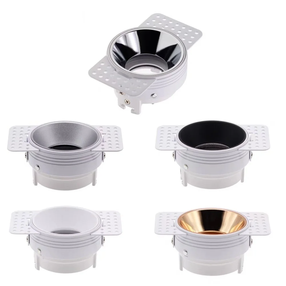

LED dimming embedded spotlight with adjustable angle indoor decorative tube light 85mm wall wash anti glare lighting