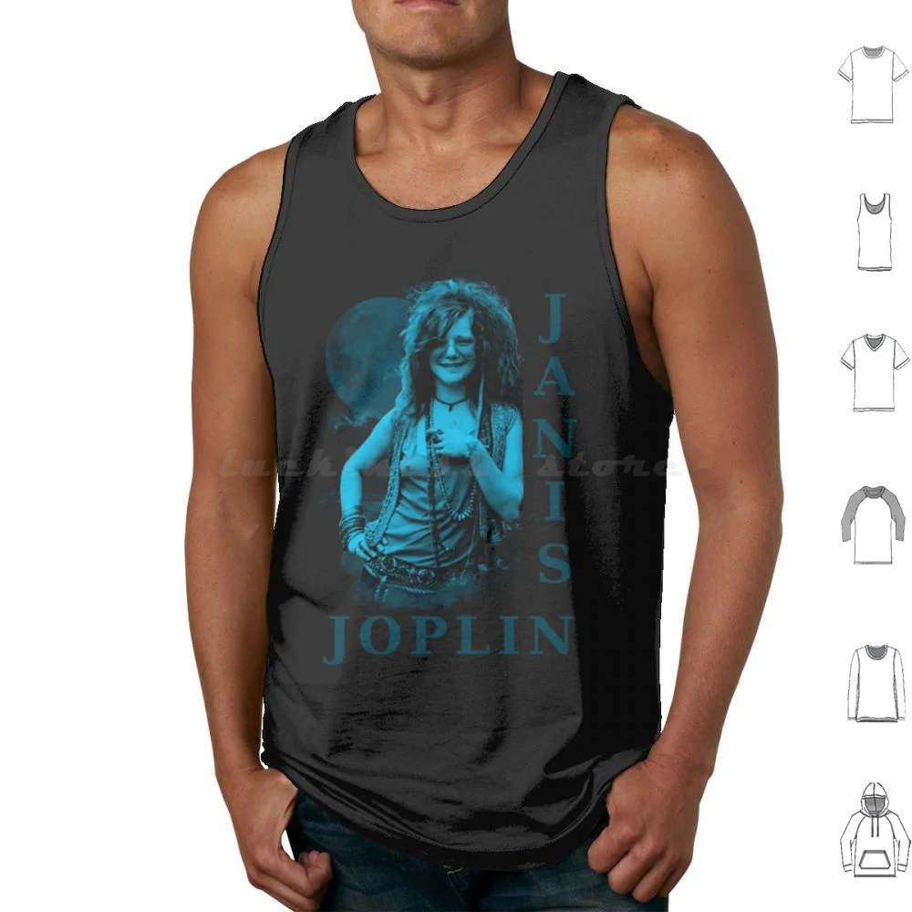 Janis Joplin Regatas Estampadas Algodão Música Solista Canção Janis Joplin Janis Joplin Janis Joplin Janis Joplin Janis Joplin Janis Joplin