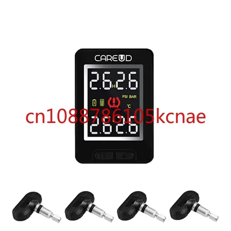 CAREUD U912 TPMS For Honda Toyota Nissan Mazda Car electronics Wireless Tire Pressure Monitoring System