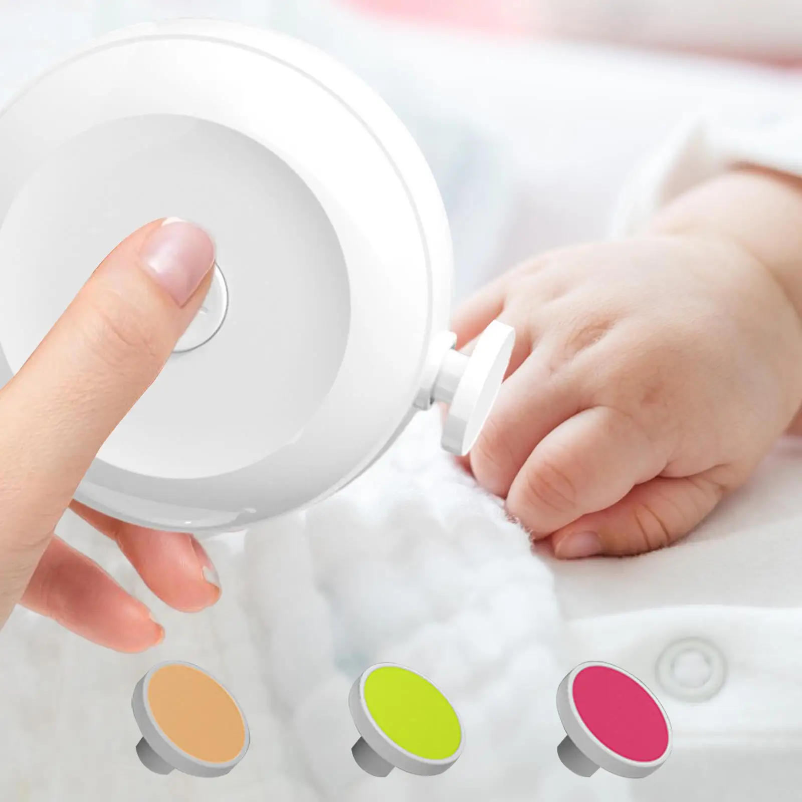 ชุดตัดเล็บไฟฟ้าแบบมืออาชีพ ชุดอุปกรณ์ตัดแต่งเล็บแบบพกพาสำหรับครอบครัวและการเดินทาง