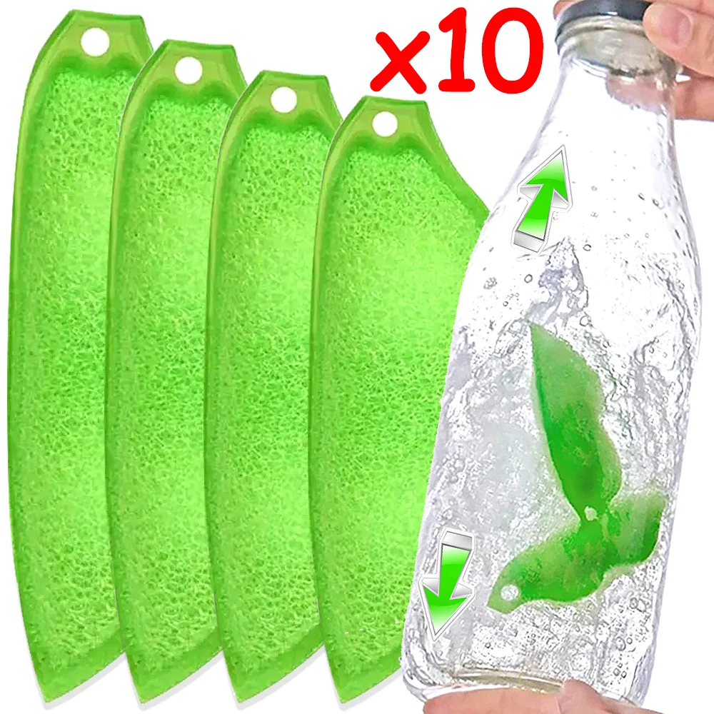 Pea Cleaning Sponge Kitchen Cup Cleaning Brush Coffee Tea Wine Drink Glass Bottle Cleaner Brush Cup Scrubber Practical  Gadgets