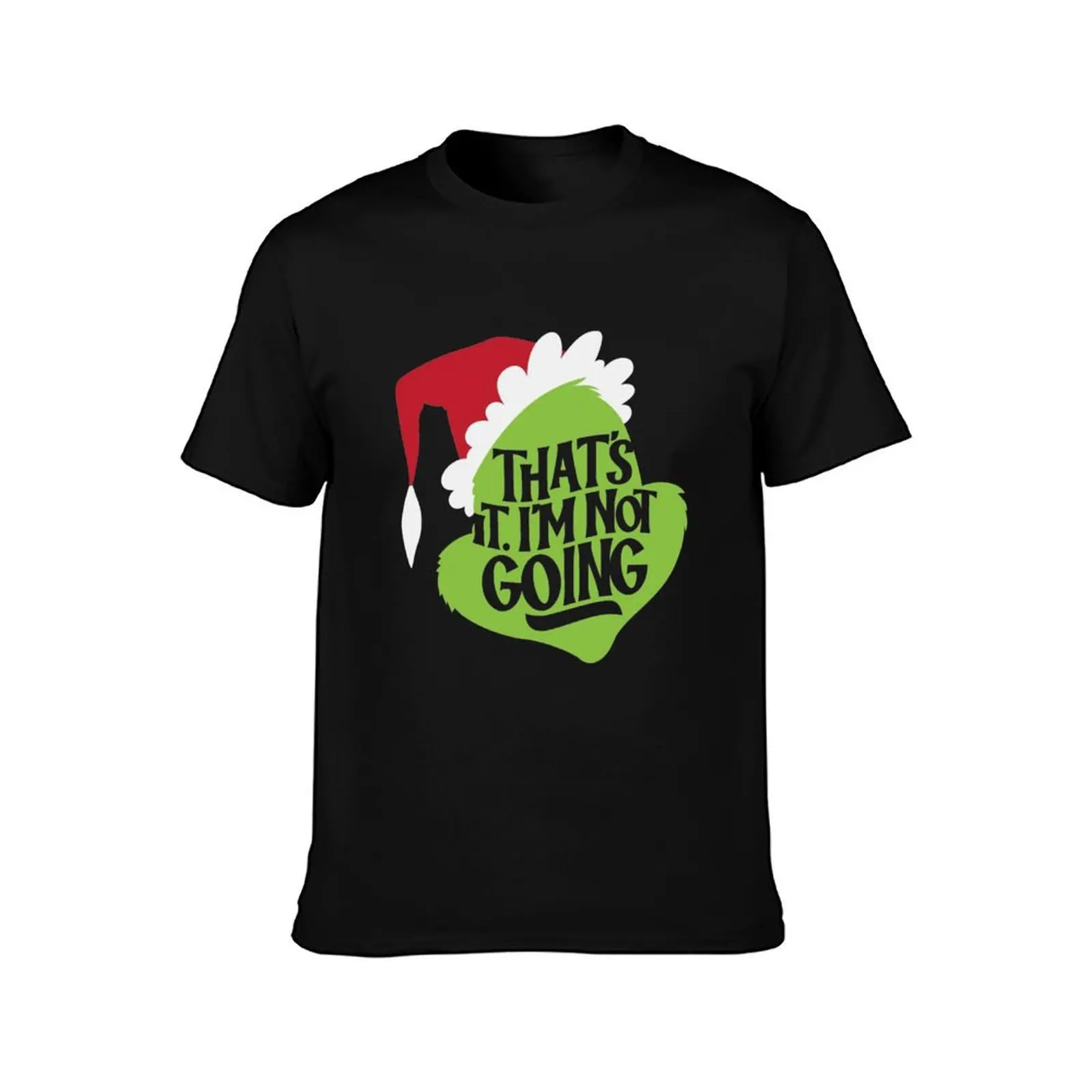 That's It, I'm Not Going T-Shirt Breathable Mesh Panel T-Shirt