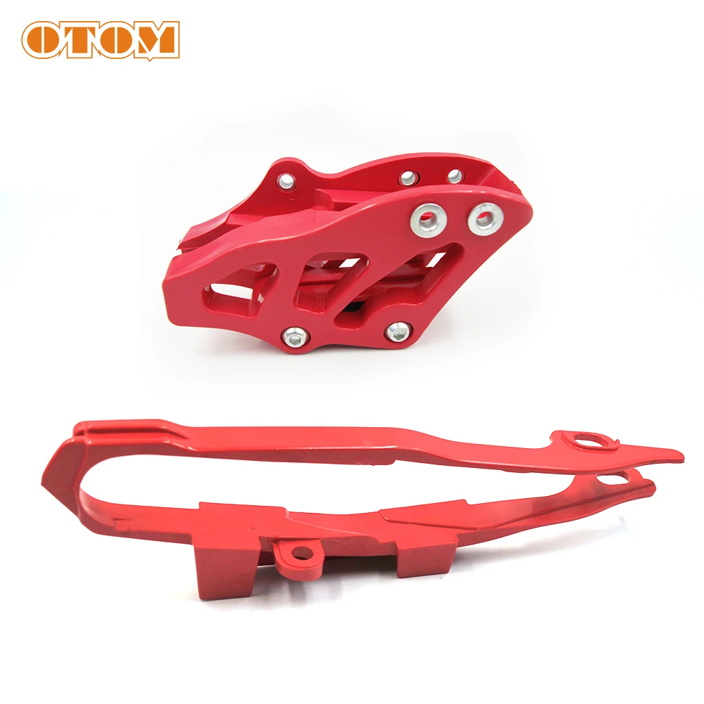 OTOM Motorcycle Chain Guide Chain Slider Plastic Guard Sprocket Protector For CR125R CRF250R CRF450R CRF450RX Pit Dirt Bike Part