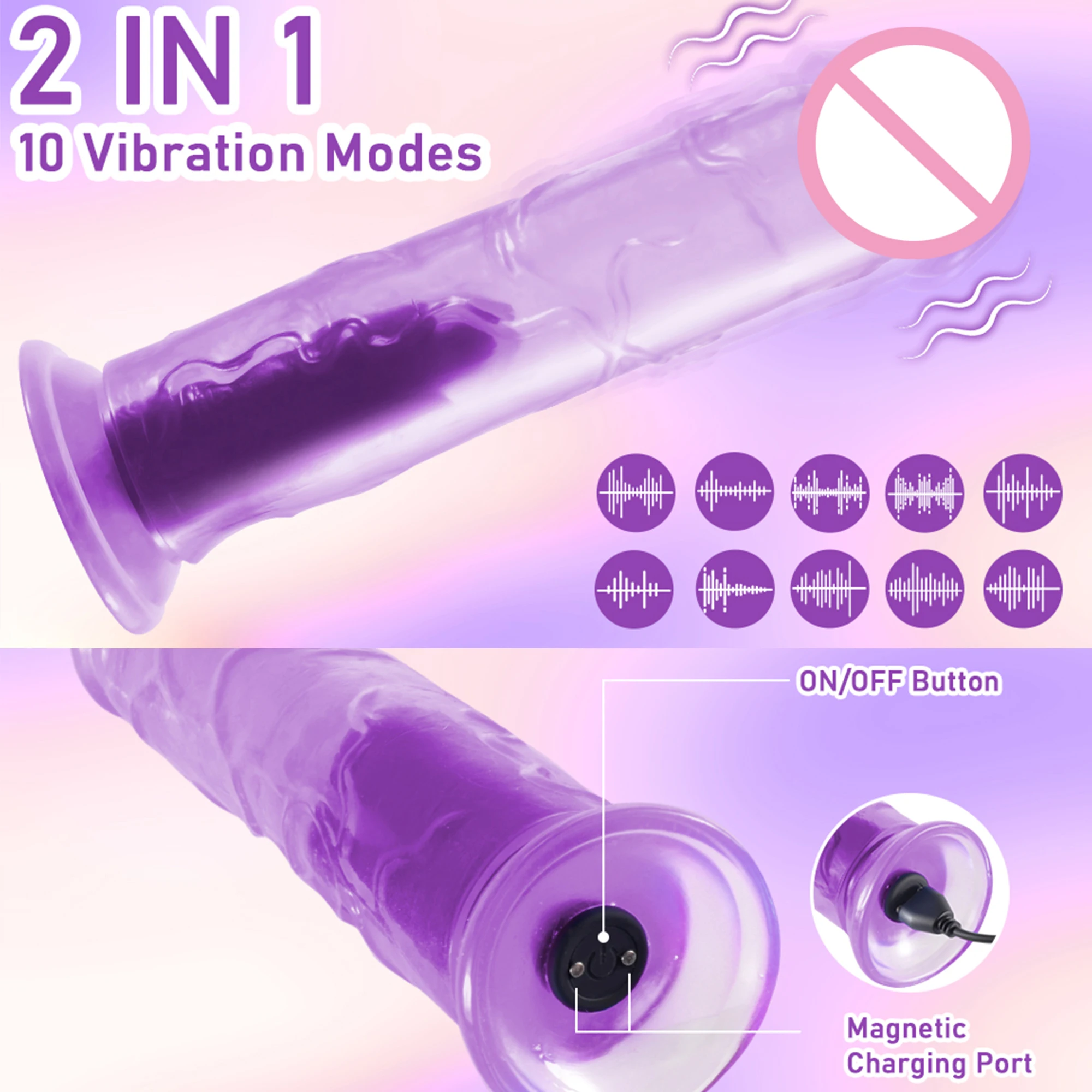 Realistic Dildo Vibrator With Suction Cup Jelly Penis Sex Toys for Woman Men Fake Dick Big Penis Anal Butt Plug Erotic Sexy Shop