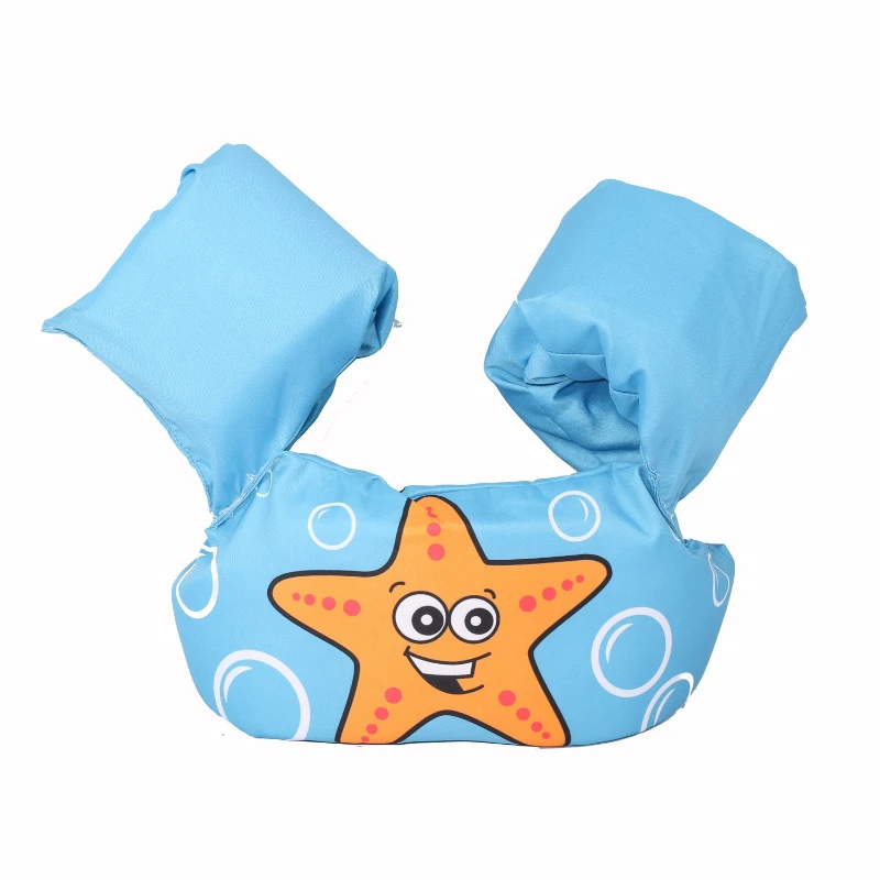 Baby Float Cartoon Arm Sleeve Life Jacket Swimsuit Foam Safety Swimming Training Floating Pool Float Swimming Ring