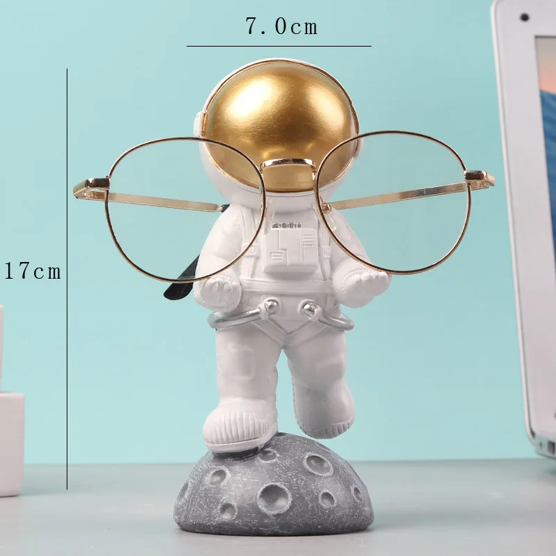 Creativo Doraemon Macchina Gatto Astronauta Porta occhiali Negozio di occhiali Espositore Ornamenti Anime Periferico Giocattolo per bambini Regalo