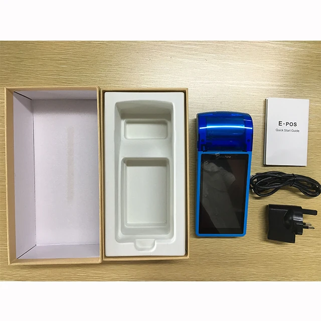 Mobile POS System Android Handheld POS NFC Card Reader GPRS Supported Android POS for Supermarket