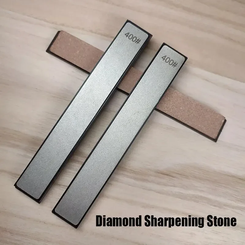 Diamond Stones Grinding Blade Multi-Purpose Outdoor Sharpener Fixed Angle Sharpener Dedicated to Making Correction Stones[2PCs]