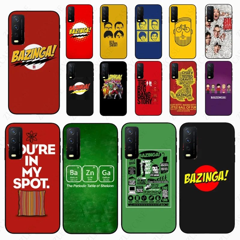 Bazinga The Big Bang Theory tv show Phone cover For vivo Y31 Y53S Y1S Y30 Y33S Y11S Y15 Y12S Y17 Y19 Y20S Y21S Y91C V23 Cases